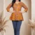 Cotton Kalidar Kurti with Kali beige arch studio front