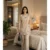 Turkish Cotton Co-ord Set for Women CS-11 white studio front